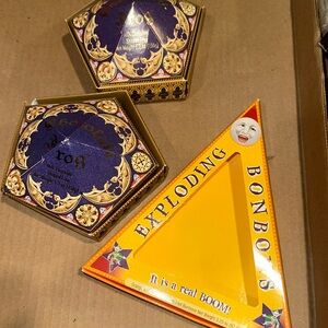Universal Studios Harry Potter Chocolate Frog Boxes & exploding bonbons boxes